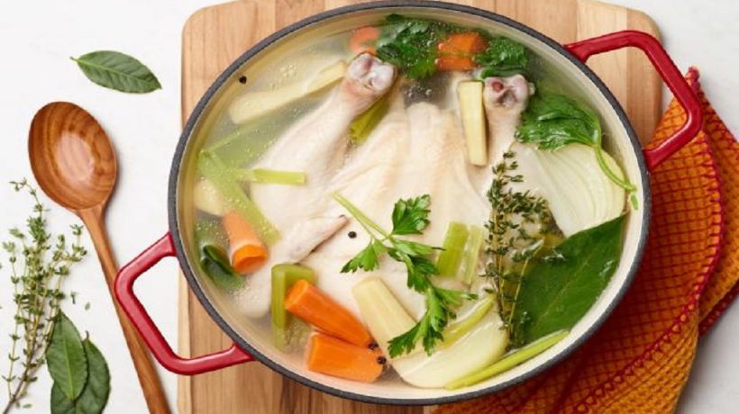 3 healthy recipes with chicken broth