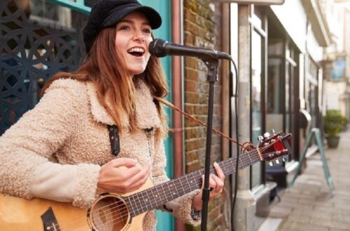 What gear do buskers need to start