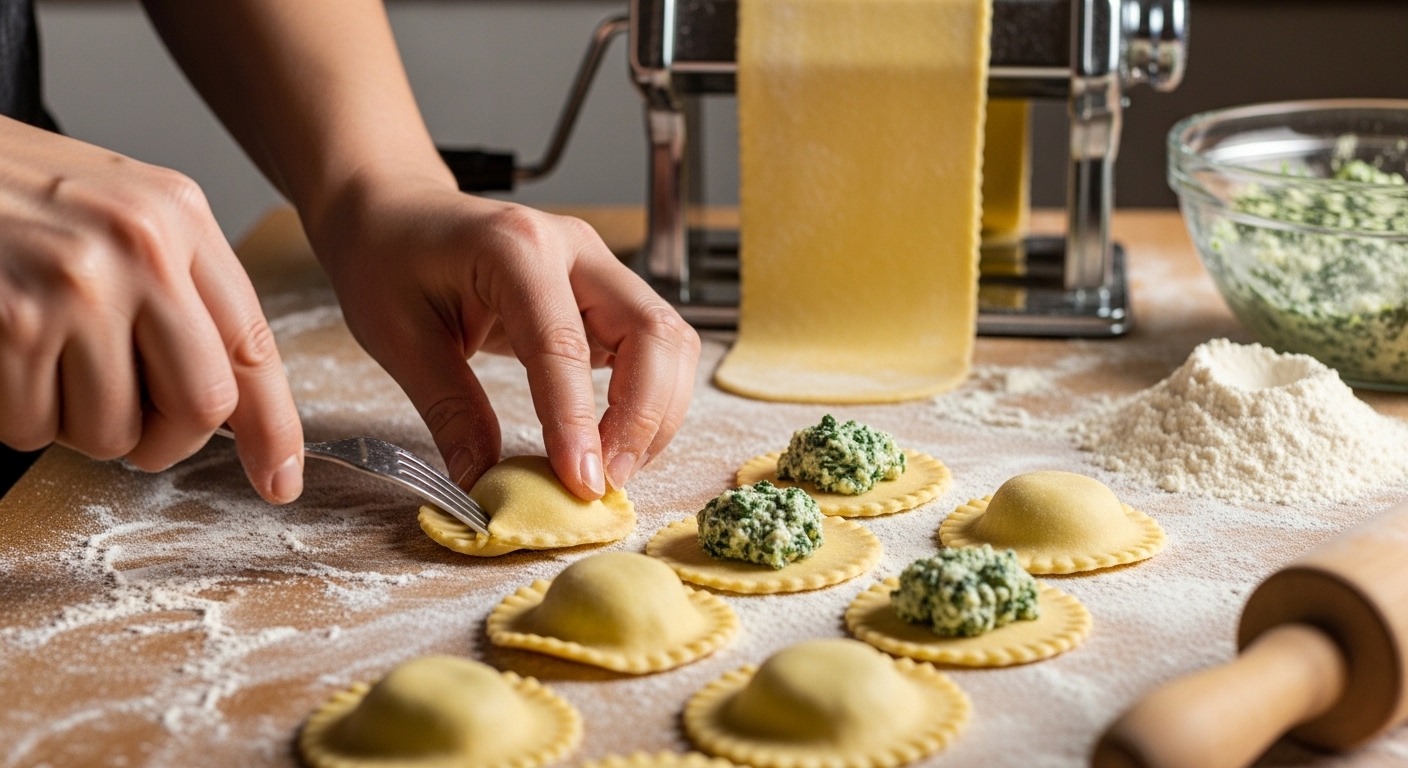 Side-by-side pasta tools comparison pastry cutter and pizza cutter