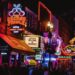Visitors enjoying live music at a vibrant Nashville venue with local cuisine